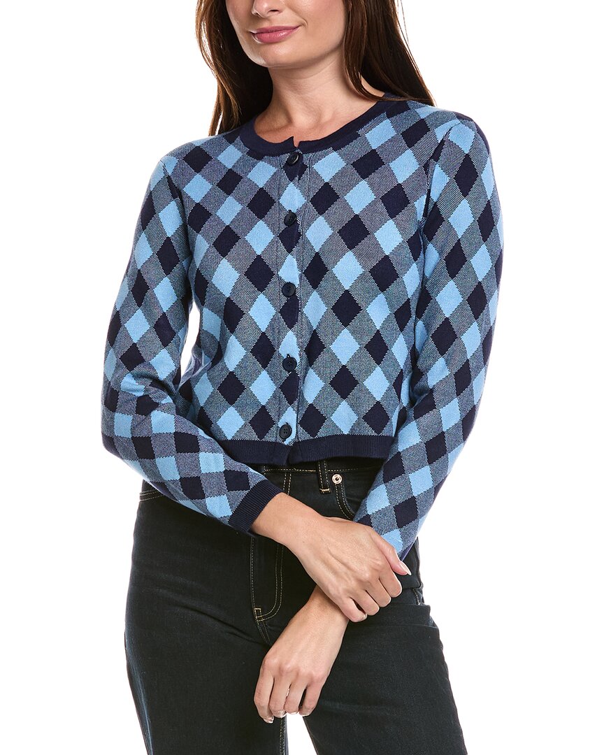 Metric Knits Diamond Cardigan