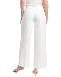 Elie Tahari Wide Leg Pleated Trouser