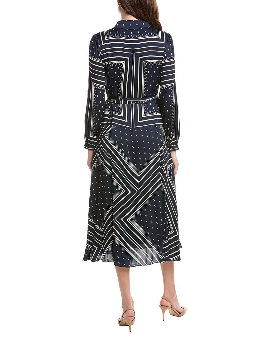 Elie Tahari The Hollie Silk-Blend Dress
