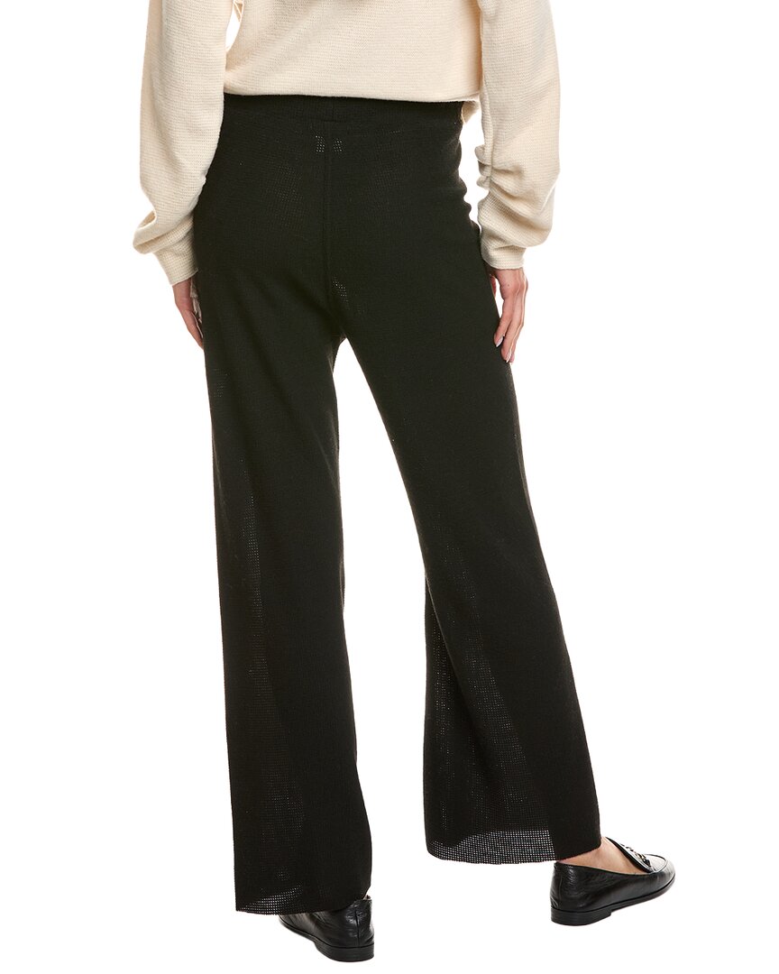 Theo And Spence Waffle Yummy Wide Leg Pant