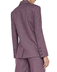 L'agence Colin Double Breasted Wool Blazer