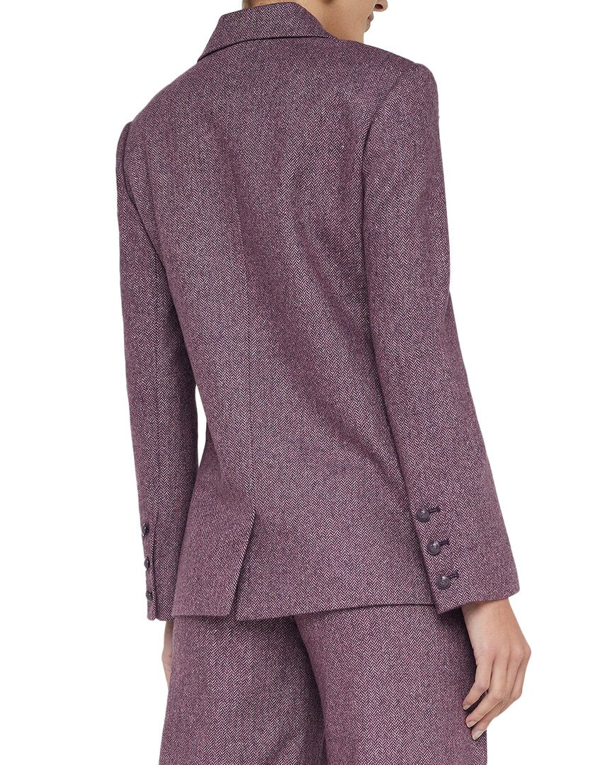 L'agence Colin Double Breasted Wool Blazer