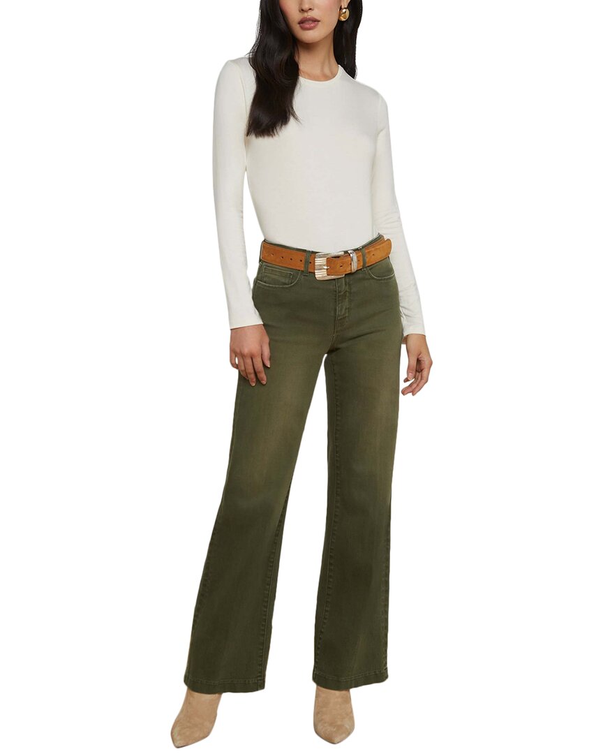 L'agence Scottie High-Rise Picholine Wide Leg Jean