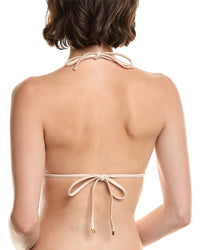 Pq Swim River Ruffle Triangle Bikini Top