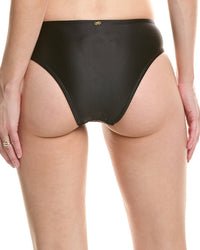 Pq Swim Detail Fanned Bikini Bottom