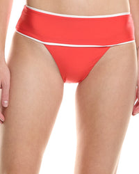 Pq Swim Banded High-Waist Bikini Bottom