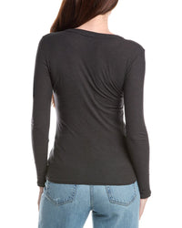 James Perse Jersey Henley Top