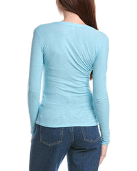 James Perse Jersey Henley Top
