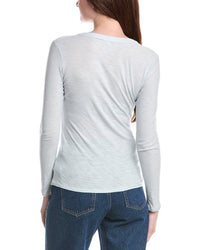 James Perse Jersey Henley Top