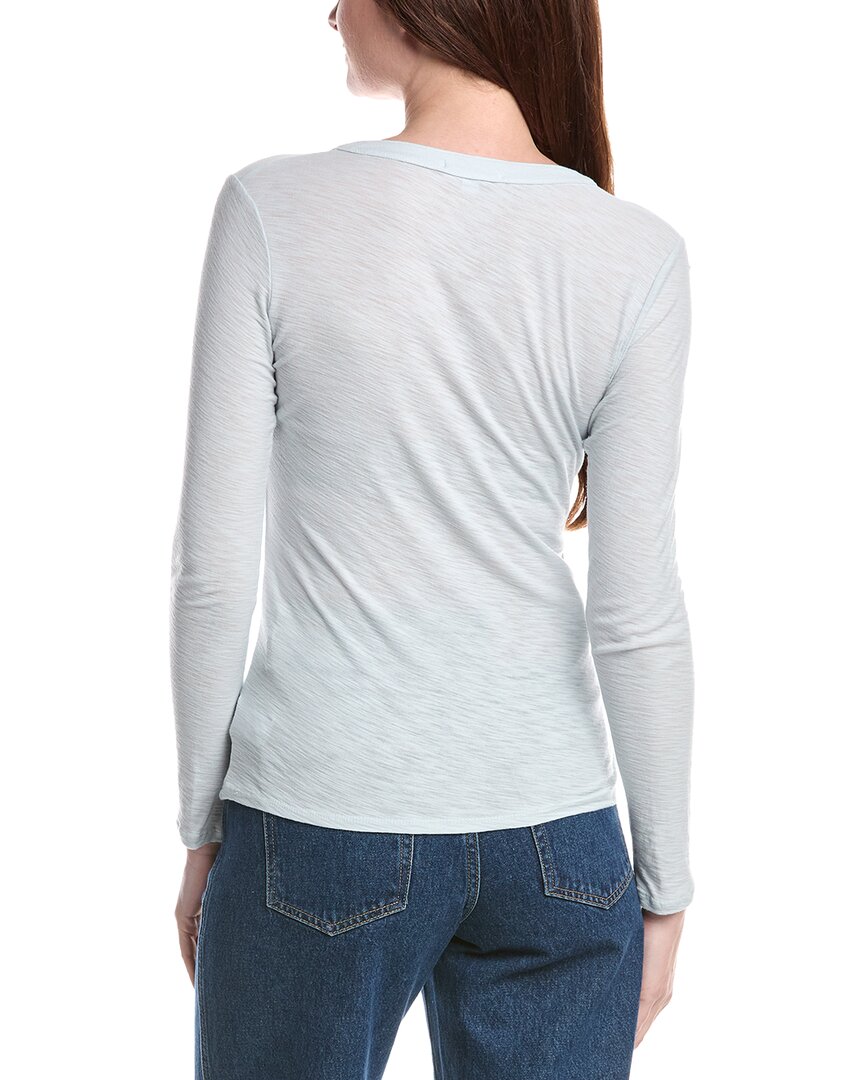 James Perse Jersey Henley Top