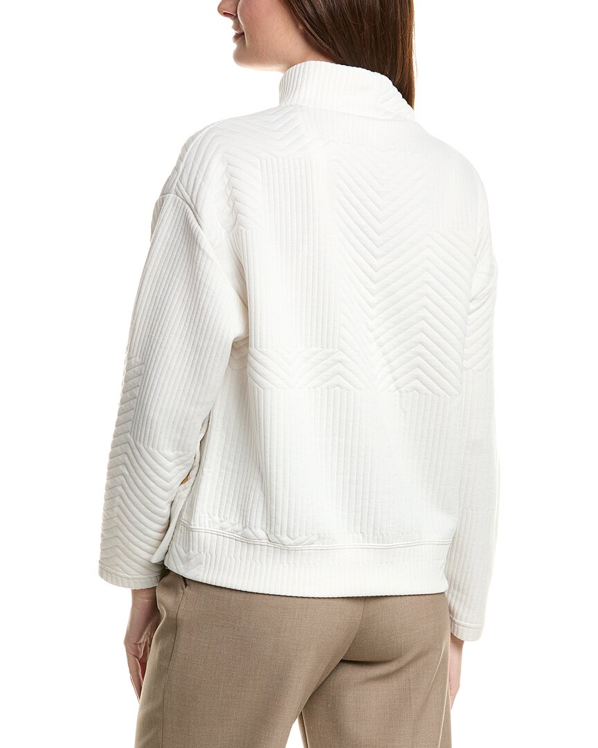 Nanette Nanette Lepore Chevron Mock Neck Sweater