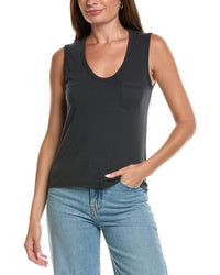 James Perse James Perse Pocket Tank Top