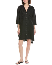 James Perse Pocket Swing Linen Dress