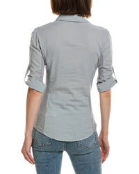 James Perse Contrast Panel Shirt