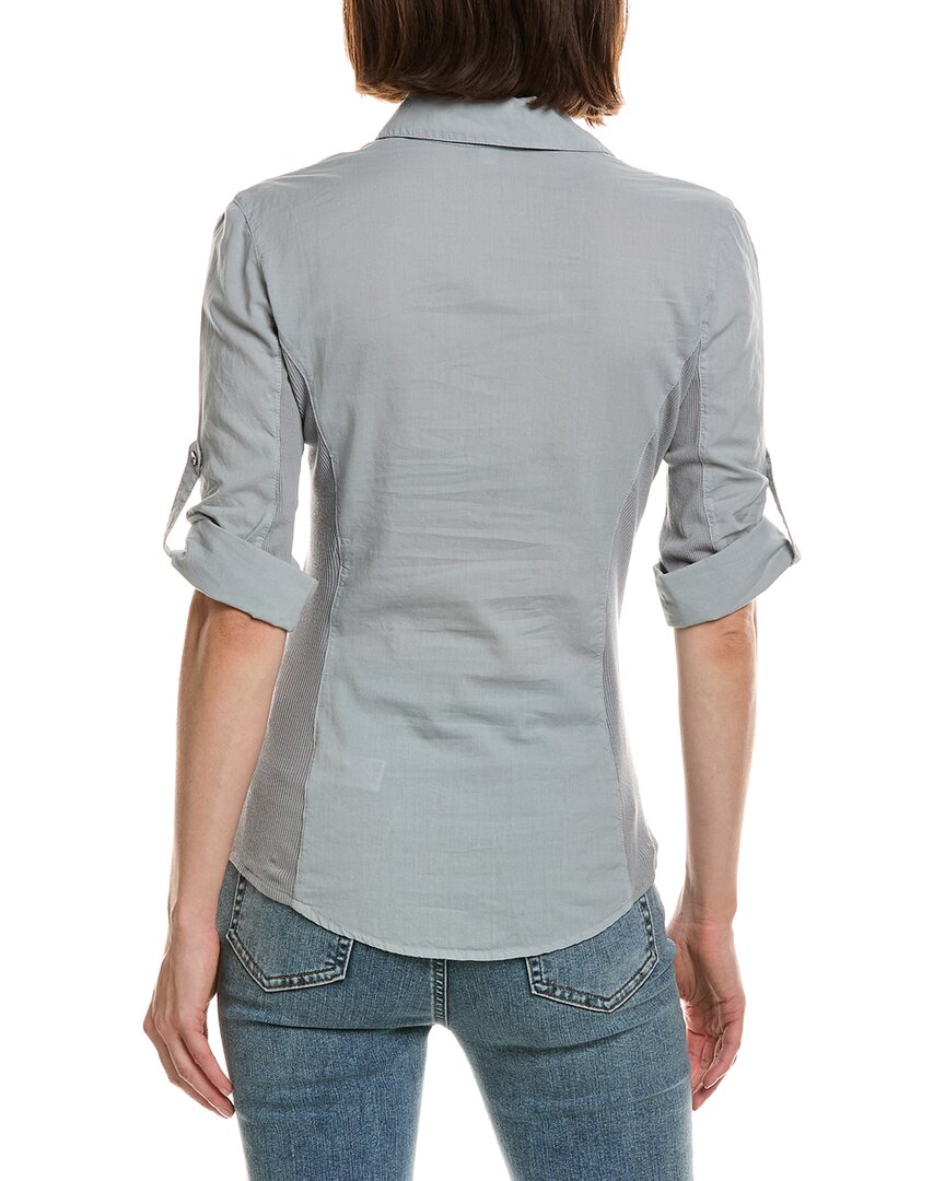 James Perse Contrast Panel Shirt