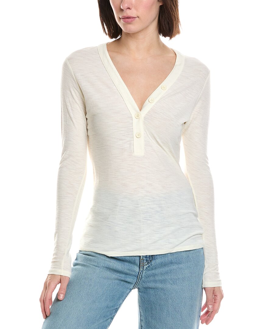 James Perse James Perse Jersey Henley Top