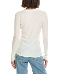 James Perse James Perse Jersey Henley Top