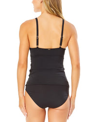 Anne Cole Underwire Surplice Tri Tankini