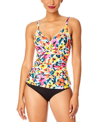 Anne Cole Underwire Surplice Tri Tankini
