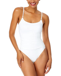 Anne Cole Shirred Lingerie Maillot