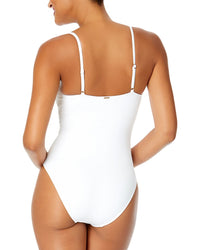 Anne Cole Shirred Lingerie Maillot