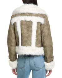 Apparis Jay Distressed Bonded Coat