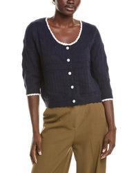Anna Kay Jolinne Cashmere-Blend Cardigan