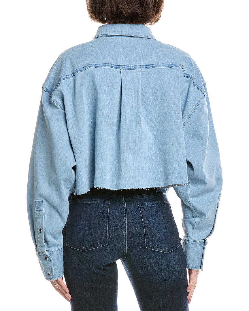 7 For All Mankind Cropped Shirt