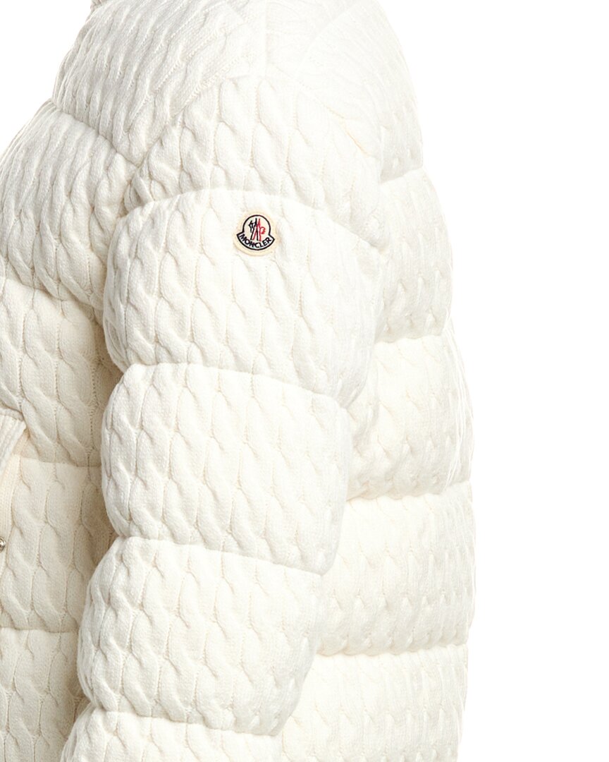 Moncler Cable Knit Down Jacket – Bluefly