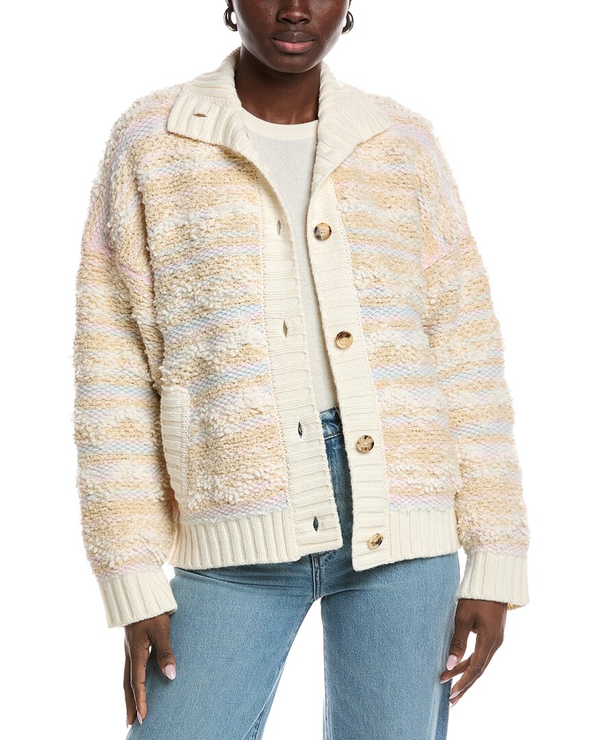 M Missoni Wool-Blend Fleece Cardigan