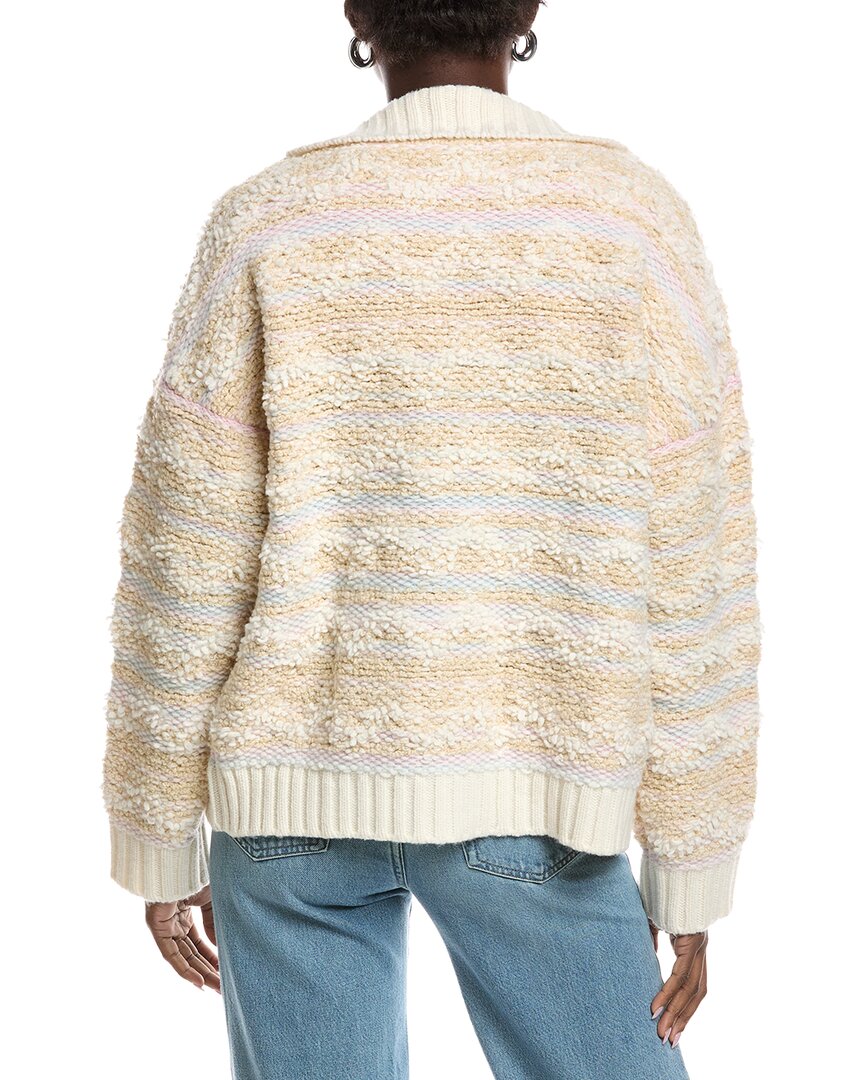 M Missoni Wool-Blend Fleece Cardigan