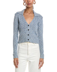 ATM Anthony Thomas Melillo Atm Anthony Thomas Melillo Collared Wool-Blend Cardigan