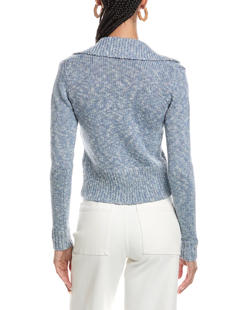 ATM Anthony Thomas Melillo Atm Anthony Thomas Melillo Collared Wool-Blend Cardigan