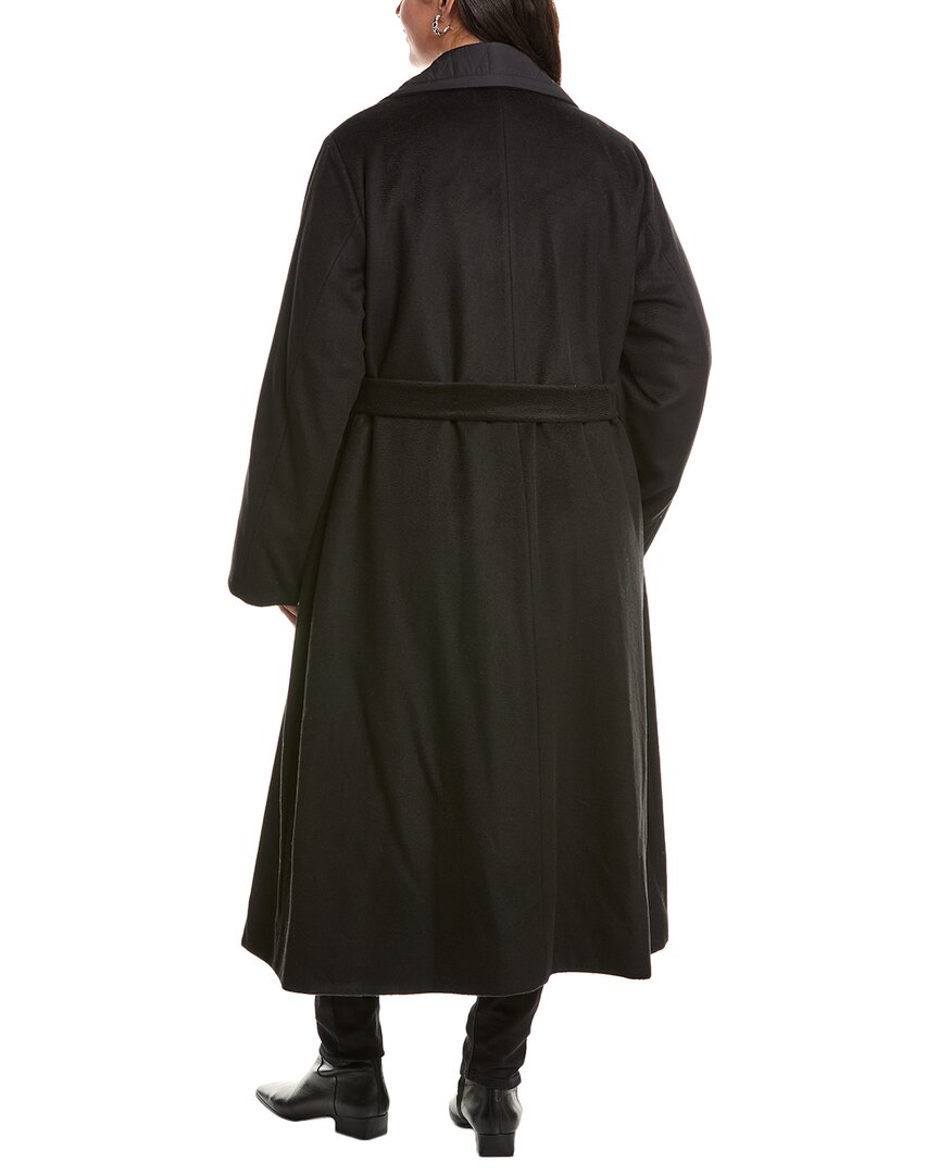 Marina Rinaldi Marina Rinaldi Plus Capanna Reversible Wool Coat