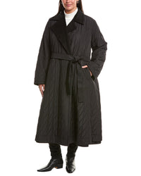 Marina Rinaldi Marina Rinaldi Plus Capanna Reversible Wool Coat