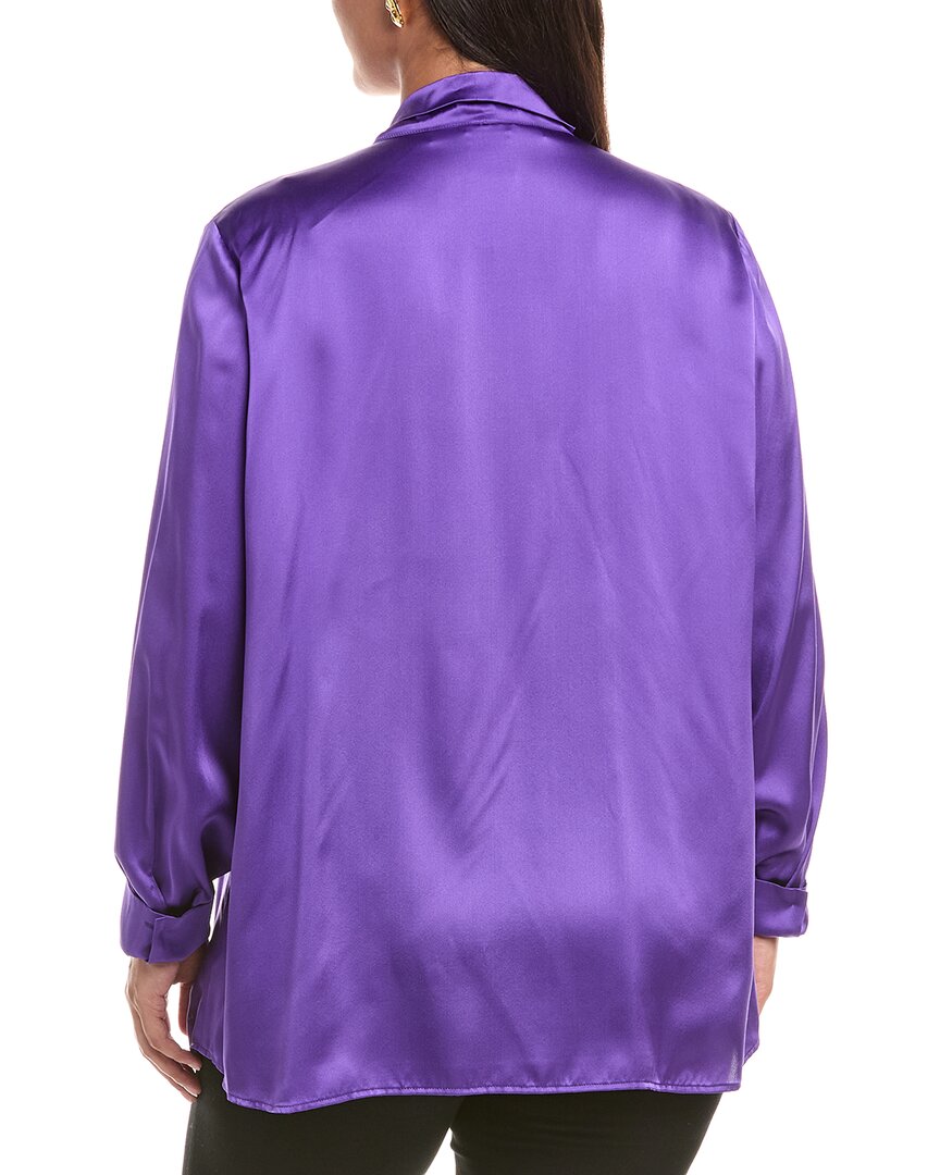 Marina Rinaldi Plus Rey Silk Shirt