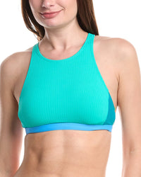 Next Streamline Rem Color Block High Neck Top