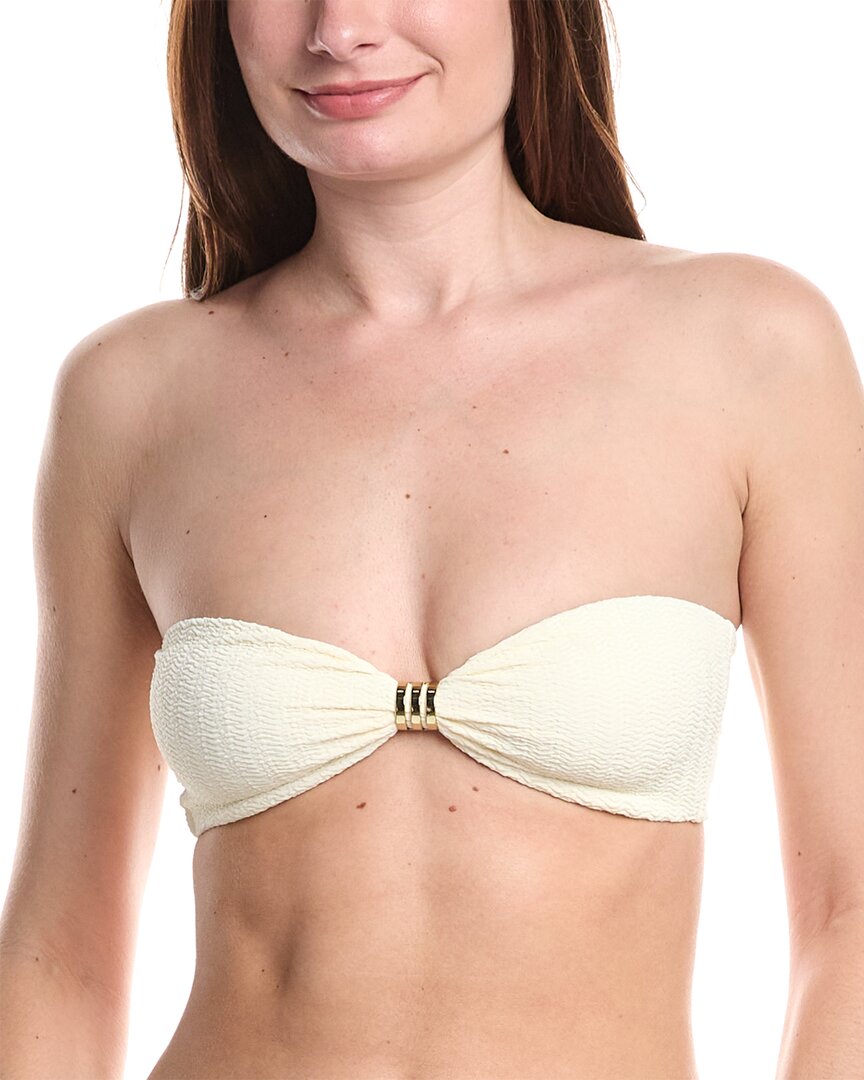 Vyb Dolly Antique Brass Cinch Bandeau Top
