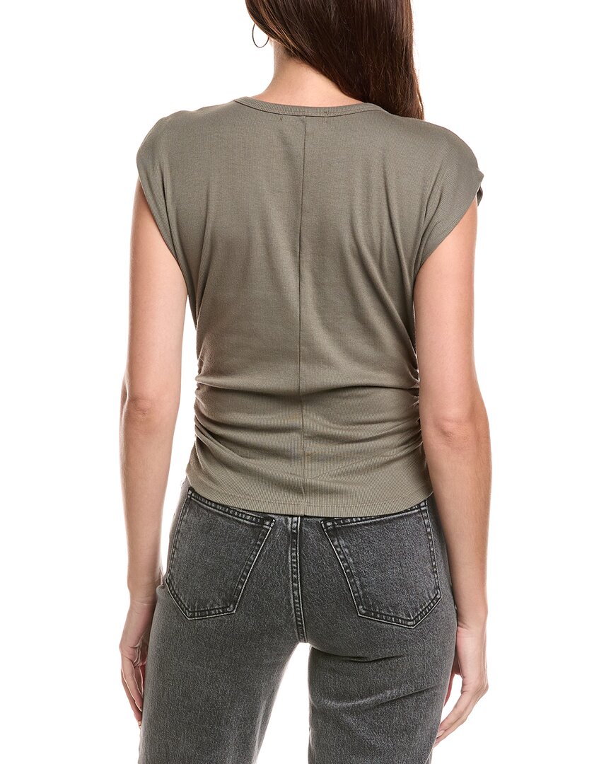 Michael Stars Joni Power Shoulder Top