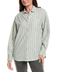 Michael Stars Beau Oversized Button Shirt