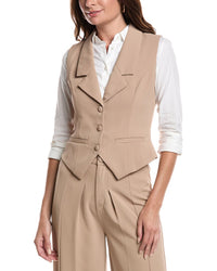 Gracia Button Front Vest