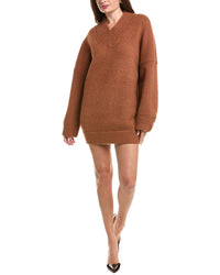 Ser.O.Ya Almada Alpaca & Wool-Blend Sweaterdress