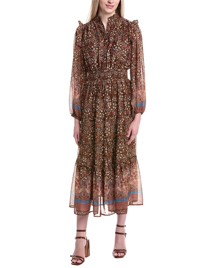 Fate Print Midi Dress
