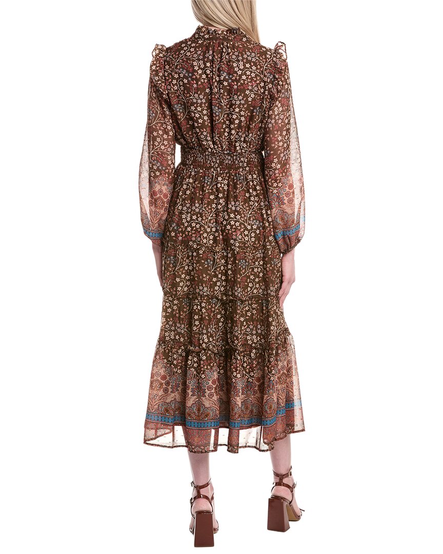 Fate Print Midi Dress