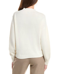 Peserico Peserico Wool, Silk, & Cashmere-Blend Sweater