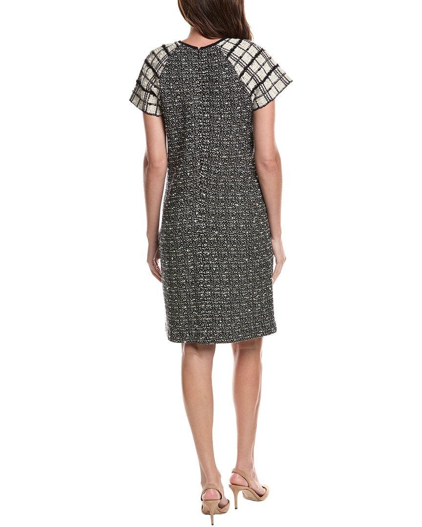 St. John Tweed Wool-Blend Dress