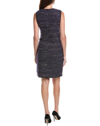 St. John Dress-Lurexbouclettetweed