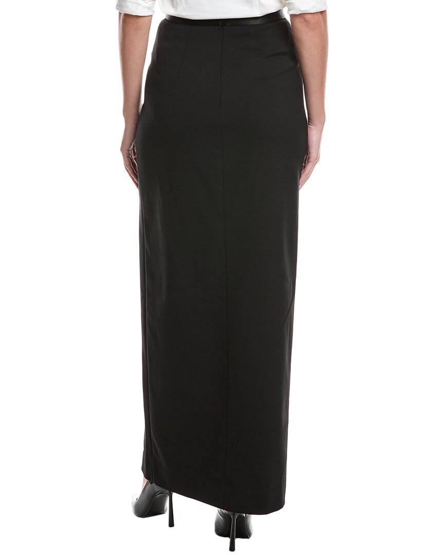 St. John Stretch Wool-Blend Skirt