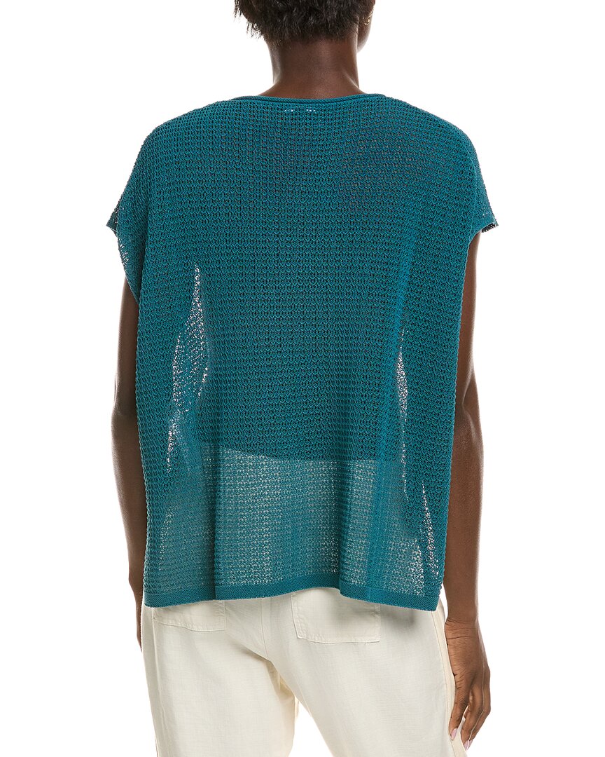 Eileen Fisher Jewel Neck Sweater