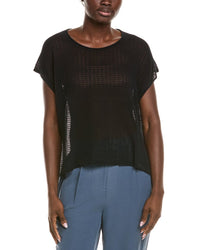 Eileen Fisher Jewel Neck Sweater